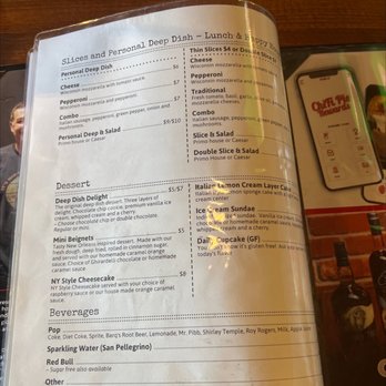 Chicago Fire - Menu - Pizza Near Me - Sacramento, California