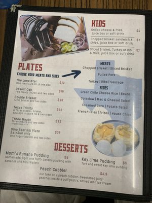 Menu photo 5 Desert Oak Barbecue El Paso, TX