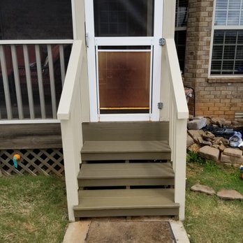 At Your Service General Maintenance and Repairs - Rebuilt stairs painted - Handyman Near Me - Madison, Alabama At Your Service General Maintenance and Repairs - Rebuilt stairs painted - Handyman Near Me - Madison, Alabama