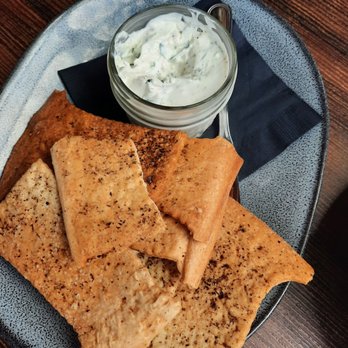 Carboy Winery - Denver - Spinch and feta dip (comes cold) - Wine Tasting Room Near Me - Denver, Colorado