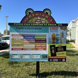 Menu board