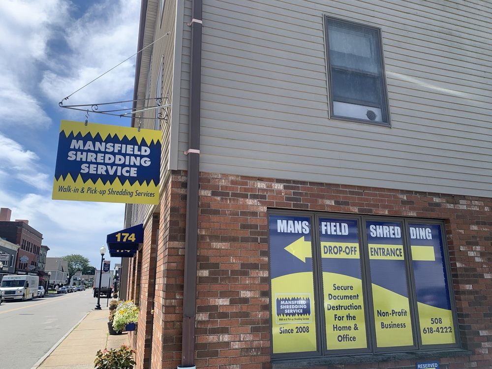 MANSFIELD SHREDDING SERVICE Updated October 2024 174 N Main St