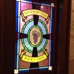 Sevenhill Cellars - The leadlight panel
