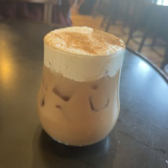 Cafe 1888 - Iced Chai with Cold Foam - Coffee & Tea Near Me - Westerly, Rhode Island