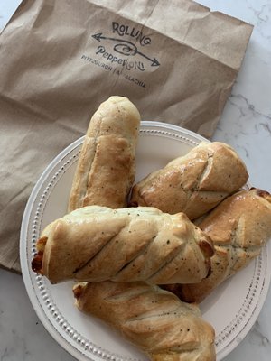 Rolling Pepperoni by null