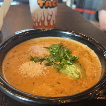 Torchy's Tacos - Queso topped with cilantro, guacamole and cotija cheese - Tex-Mex Near Me - Glen Allen, Virginia Torchy's Tacos - Queso topped with cilantro, guacamole and cotija cheese - Tex-Mex Near Me - Glen Allen, Virginia