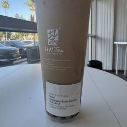 Mountain Rock Oolong Tea Latte