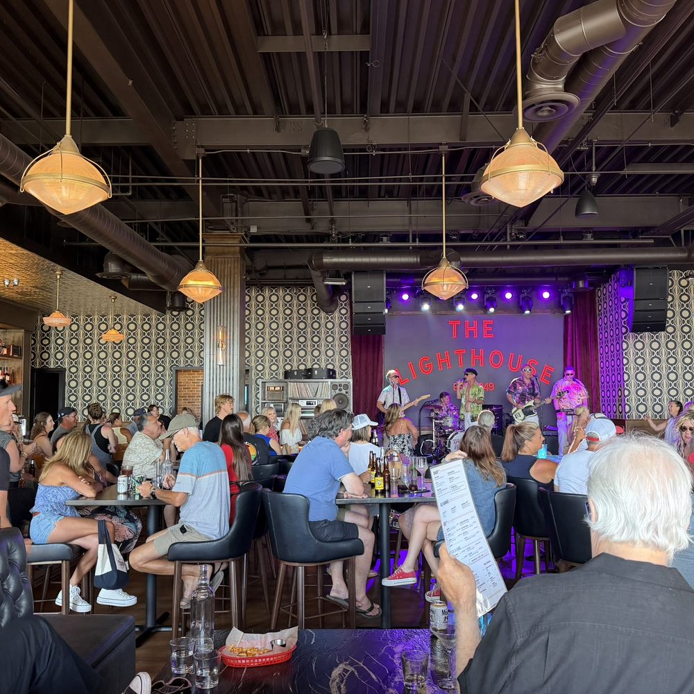 The Lighthouse Huntington - Table behind the last row of booths with the patio entrance behind and out of view. - Music Venues Near Me - Huntington Beach, California The Lighthouse Huntington - Table behind the last row of booths with the patio entrance behind and out of view. - Music Venues Near Me - Huntington Beach, California