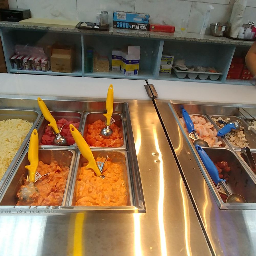 Poké Falls - Counter - Poke Near Me - Wesley Chapel, Florida Poké Falls - Counter - Poke Near Me - Wesley Chapel, Florida