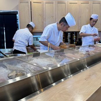 Sushi Kisen - Unique style of cooler to displays the fresh ingredients - Japanese Near Me - Arcadia, California Sushi Kisen - Unique style of cooler to displays the fresh ingredients - Japanese Near Me - Arcadia, California
