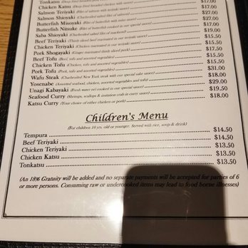 Restaurant Miwa - Dinner menu - Japanese Near Me - Hilo, Hawaii Restaurant Miwa - Dinner menu - Japanese Near Me - Hilo, Hawaii