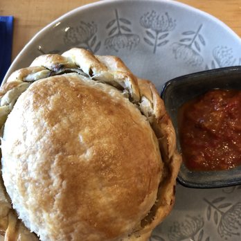 Blue Rose - Palusami Pie (corned beef, luau leaves, coconut milk, and a little spice to it! Absolutely DELICIOUS - Cafes Near Me - Auckland, AUK