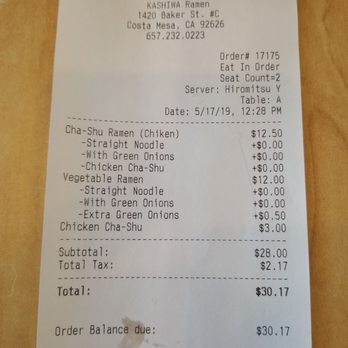 Kashiwa Ramen - Not cheap but well worth the price! - Ramen Near Me - Costa Mesa, California Kashiwa Ramen - Not cheap but well worth the price! - Ramen Near Me - Costa Mesa, California