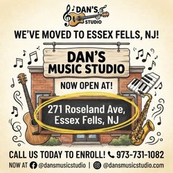 Dan's Music Studio - Move to Essex Fells
