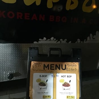 Cupbop - Menu with pricing... - Food Trucks Near Me - Provo, Utah Cupbop - Menu with pricing... - Food Trucks Near Me - Provo, Utah