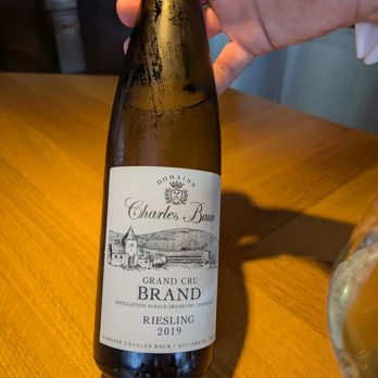 212 - @endoedibles on Instagram 07/04/2025    2019 Charles Baur Brand Riesling Grand Cru - Modern European Near Me - Amsterdam, New Hampshire