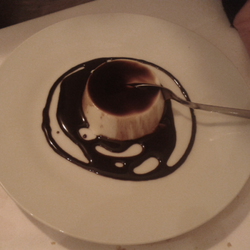 Tramonto - Panna cotta e cioccolato