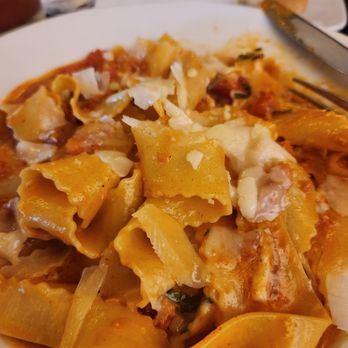 Dante's Fire - Homemade ribbons of pasta witb sausage and crab. - Cocktail Bars Near Me - Tucson, Arizona