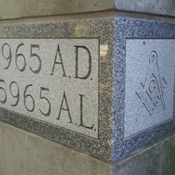 Lafayette Lodge No 47 F & A M - Corner stone