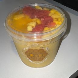 Mango sago with pomelo Mango sago with pomelo