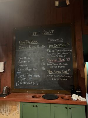 Menu photo 6 The Little Beast Seattle, WA Menu photo 6 The Little Beast Seattle, WA