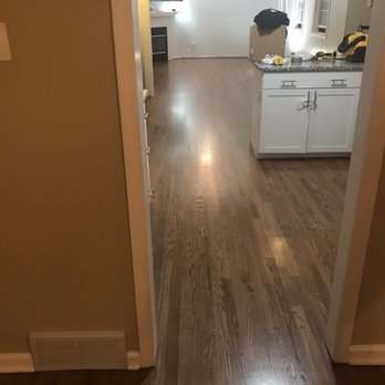Dustless Hardwood Flooring - Added new hardwoods to existing which were refinished, they are beautiful! - Flooring Near Me