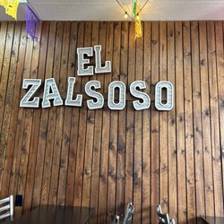 El zalsoso - Sign inside