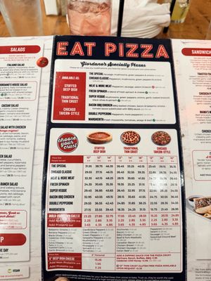 Menu photo 2 Giordano's Washington, DC, DC