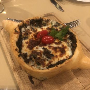 Aragvi - Adjaruli with mushrooms - Georgian Near Me - New York, New York