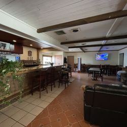 Paella seafood - Interior bar area