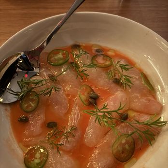 Rolo's - Fluke Crudo - Sandwiches Near Me - Ridgewood, New York Rolo's - Fluke Crudo - Sandwiches Near Me - Ridgewood, New York