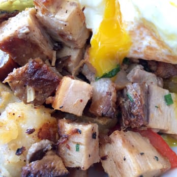 Beach Plum Kitchen - Pork Belly Hash - so good - New American Near Me - Carlsbad, California Beach Plum Kitchen - Pork Belly Hash - so good - New American Near Me - Carlsbad, California
