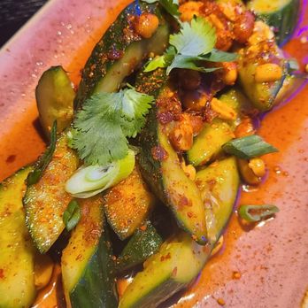 The Blue Dragon - Smashed Cucumbers - Pan Asian Near Me - Orlando, Florida The Blue Dragon - Smashed Cucumbers - Pan Asian Near Me - Orlando, Florida