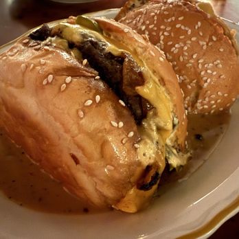 Sous Sous - Cheeseburger au poivre! ORDER THIS!! - New American Near Me - Los Angeles, California Sous Sous - Cheeseburger au poivre! ORDER THIS!! - New American Near Me - Los Angeles, California