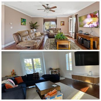 España Painting - Living room - Painters Near Me - Boston, Massachusetts