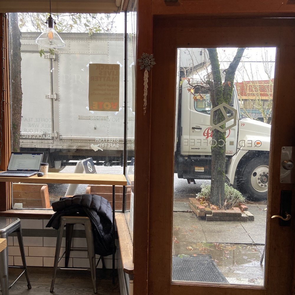 QED Coffee - Two small nooks on either side that seats two - Coffee & Tea Near Me - Seattle, Washington QED Coffee - Two small nooks on either side that seats two - Coffee & Tea Near Me - Seattle, Washington