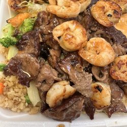 Teriyaki Grill - Teriyaki beef and shrimp
