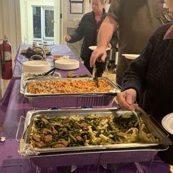 The Range - Yummy catered food!