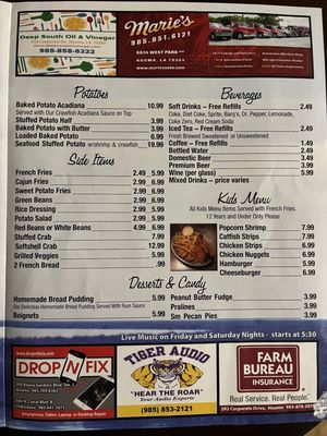 Menu photo 3 Bayou Delight Restaurant Houma, LA Menu photo 3 Bayou Delight Restaurant Houma, LA