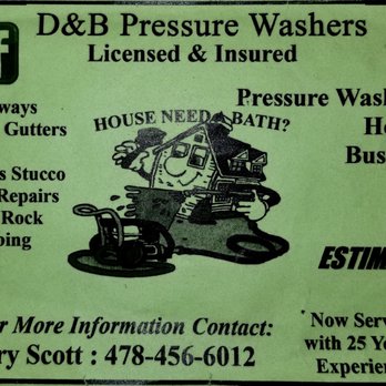 D&B Pressure Washers - Save thousands of dollars and have your property looking brand new in just a few hours by contacting D&B Pressure Washers. - Pressure Washers Near Me - Conyers, Georgia