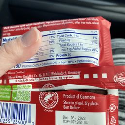 Expired chocolate