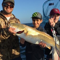 Naples Salt Walter Fishing - 40 inch redfish caught on a offshore charters in naples.