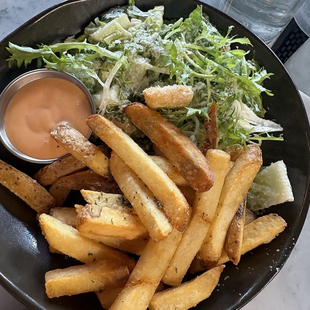 Forbes Meat Company - "Box lunch" -aka fries and half a ceaser salad aka my new favorite thing! - Meat Shops Near Me - Tucson, Arizona Forbes Meat Company - "Box lunch" -aka fries and half a ceaser salad aka my new favorite thing! - Meat Shops Near Me - Tucson, Arizona