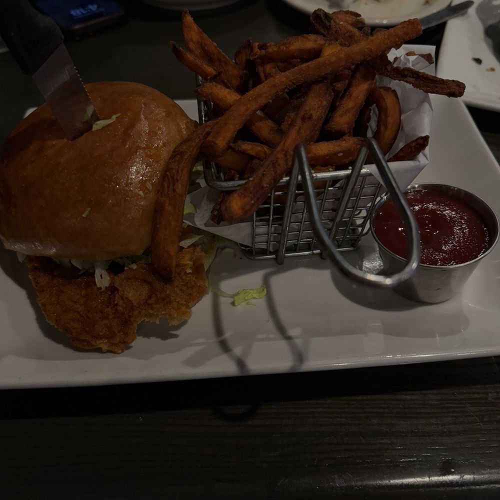 The Stillery - Spicy Chicken Sandwich Great food , great vibes - New American Near Me - Nashville, Tennessee The Stillery - Spicy Chicken Sandwich Great food , great vibes - New American Near Me - Nashville, Tennessee