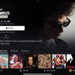 Spectrum - Check out A Complete Unknown on Disney Plus. 04/08/25
