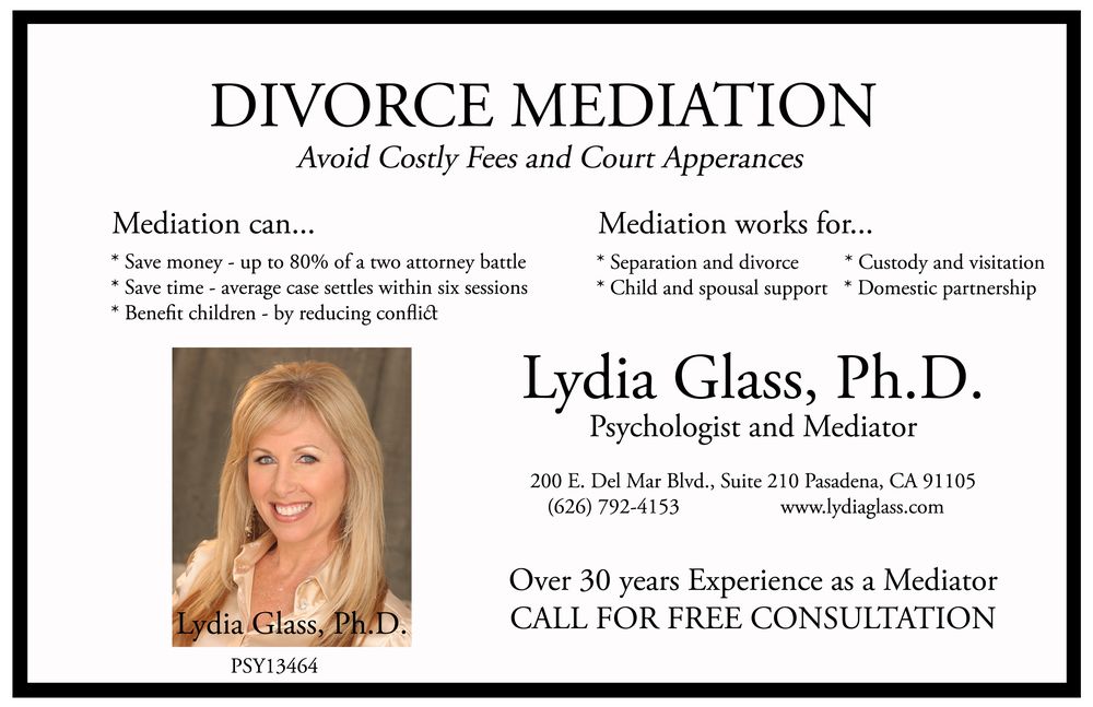 Lydia S. Glass, PhD - child therapist in Pasadena, CA