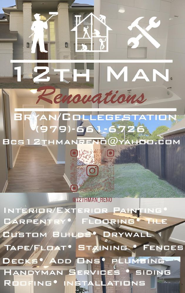 Slide of 12th Man Renovation