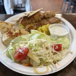 Kenda’s Deli and Grill - 21. Chicken Kebab platter