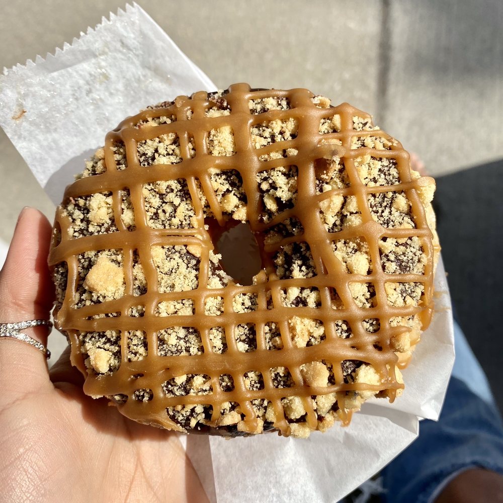 Beacon Doughnuts - Choco Caramel Brioche Donut - a limited time special! - Donuts Near Me - Chicago, Illinois