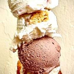 Honeycream - Unique made from scratch gelato: Blackberry Cabra, Sunflower Soak Cake, Café Mexicano, Tres Leches